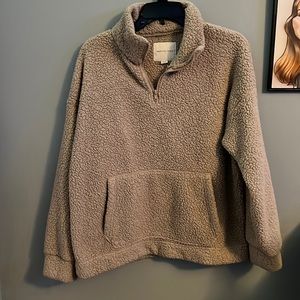 American Eagle Sherpa Pullover